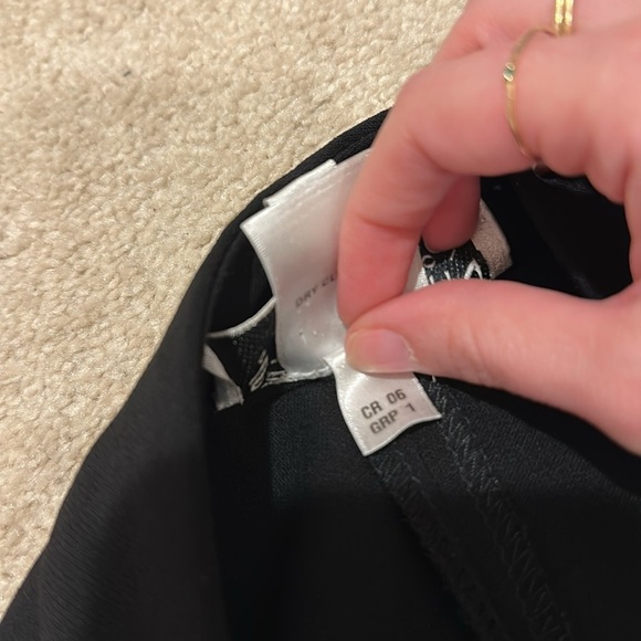 St John Collection By Marie Gray black wool blend trouser pants size 6 - Picture 8 of 8